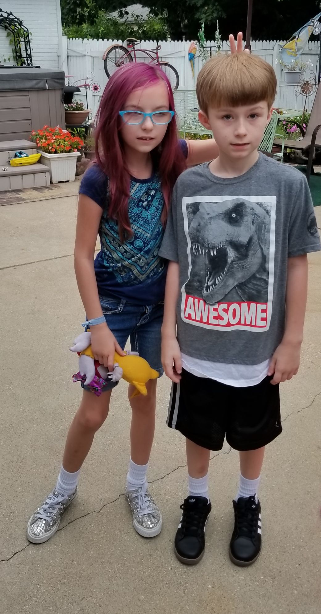 Trevor and Ashley's first day
